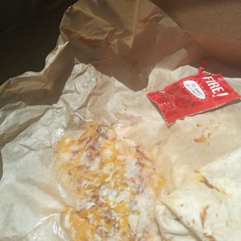 Taco Bell - Poorly made burrito - Fast Food Near Me - Apple Valley, California Taco Bell - Poorly made burrito - Fast Food Near Me - Apple Valley, California