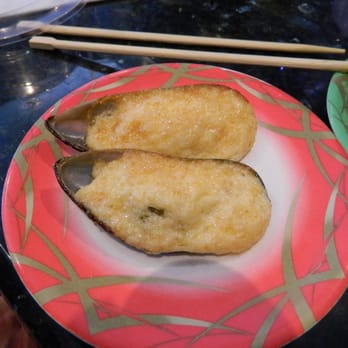 Sushi Zone - Baked Mussels - Conveyor Belt Sushi Near Me - Bothell, Washington Sushi Zone - Baked Mussels - Conveyor Belt Sushi Near Me - Bothell, Washington
