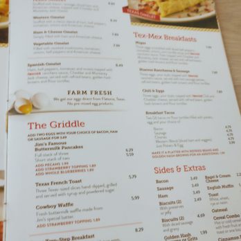Jim's Restaurants - Menu - American Near Me - San Antonio, Texas