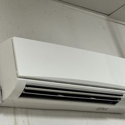 Our inside unit mini split! Our inside unit mini split!