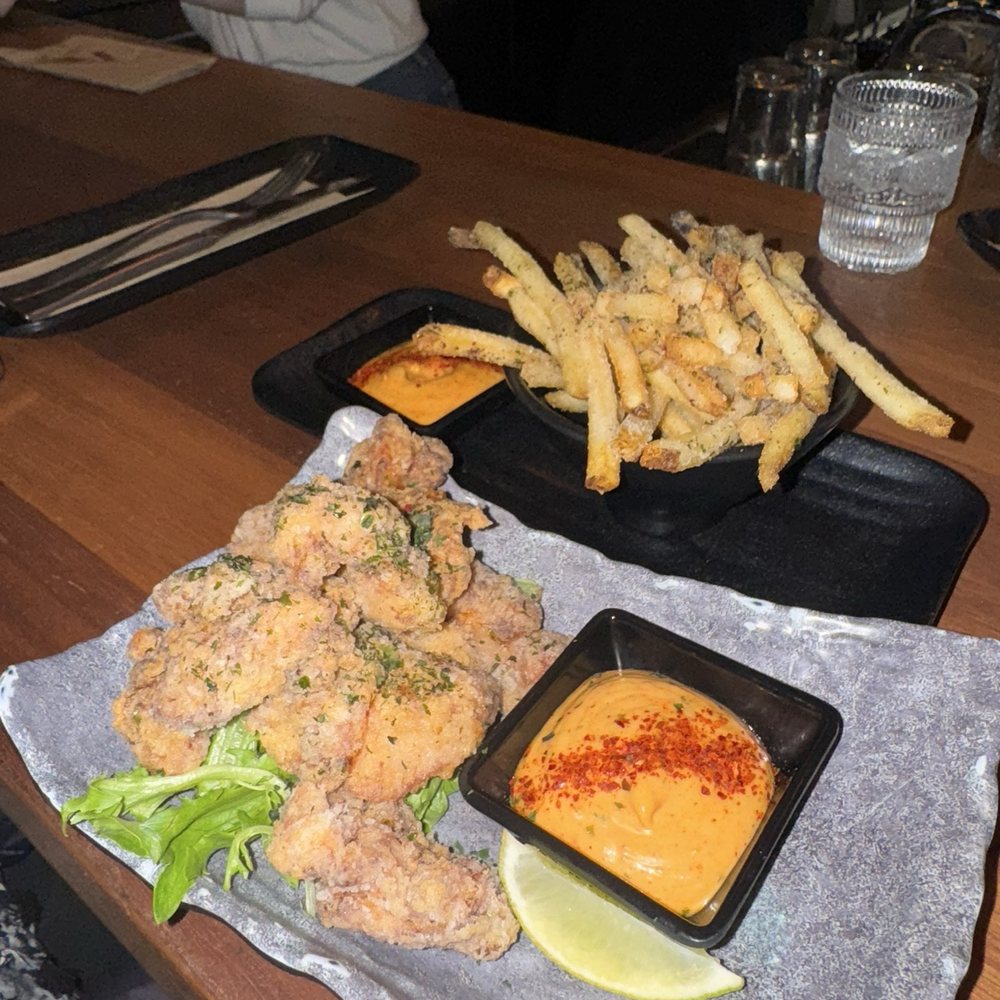 Block Kitchen + Bar - chicken karage and fries - Sandwiches Near Me - Banff, Alberta