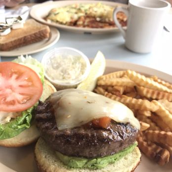 West River Cafe - Texan burger - Diners Near Me - Chicago, Illinois
