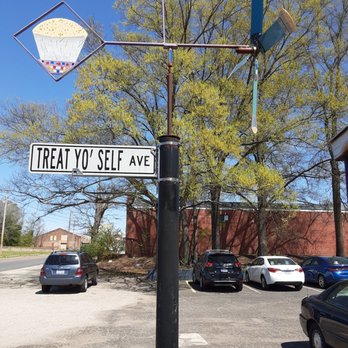 Treat Yo' Self Bakery -  street sign in a parking lot - Bakeries Near Me - Wilson, North Carolina