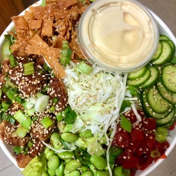 Starbird Chicken - Chicken Katsu Salad w/ plant based Gardenbird option - Chicken Shop Near Me - Campbell, California Starbird Chicken - Chicken Katsu Salad w/ plant based Gardenbird option - Chicken Shop Near Me - Campbell, California