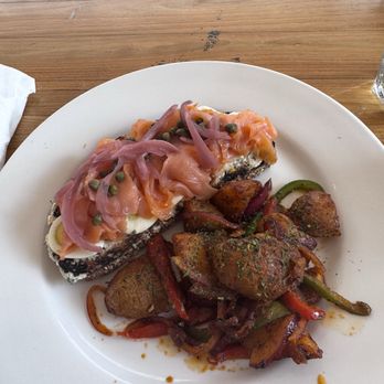 Circa 39 Hotel - Smoked salmon sandwich, delicious! - Hotels Near Me - Miami Beach, Florida