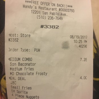 Wendy's - Customers always right - Fast Food Near Me - Richmond, California Wendy's - Customers always right - Fast Food Near Me - Richmond, California