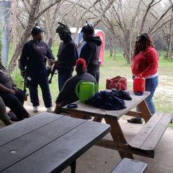 Charlie's Paintball - Family from DFW here to celebrate P-Nut's birthday