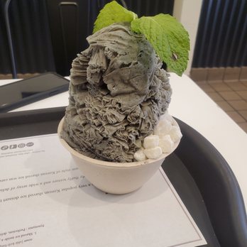 Oakobing - Single sesame bingsu - Ice Cream & Frozen Yogurt Near Me - Pasadena, California Oakobing - Single sesame bingsu - Ice Cream & Frozen Yogurt Near Me - Pasadena, California