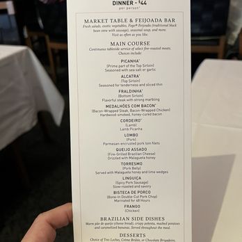 Fogo de Chão - Límited time "the Fogo 44".  $44 for 4 courses. Salad, main, side dishes and dessert. - Brazilian Near Me - Dunwoody, Georgia