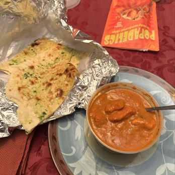 Bombay Bar & Grill - Chicken Tikka Masala, Garlic Cilantro Naan - Indian Near Me - Sacramento, California