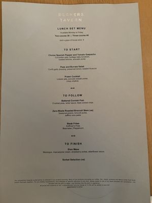 Menu photo 1 Berners Tavern London, LND Menu photo 1 Berners Tavern London, LND