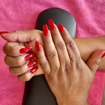 Holly’s Nail Salon - Hot red is always an instant classic. - Nail Salons Near Me - Long Beach, California Holly’s Nail Salon - Hot red is always an instant classic. - Nail Salons Near Me - Long Beach, California