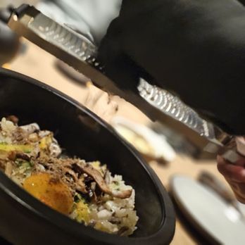 Katami - Shaving the fresh truffle - Sushi Bars Near Me - Houston, Texas Katami - Shaving the fresh truffle - Sushi Bars Near Me - Houston, Texas