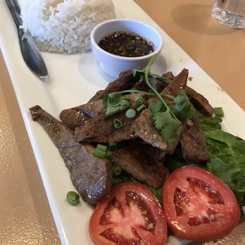 Riceberry Thai Kitchen - Crying Tiger- I had to chew the beef for the longest time before I could even swallow it. It was so tough. - Thai Near Me - Upland, California Riceberry Thai Kitchen - Crying Tiger- I had to chew the beef for the longest time before I could even swallow it. It was so tough. - Thai Near Me - Upland, California