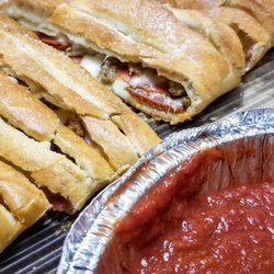 Creno's Pizza - NFL playoffs and calzones! A great Saturday...