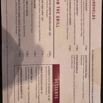Tower Kitchen & Bar - Menu - American Near Me - Rockford, Illinois