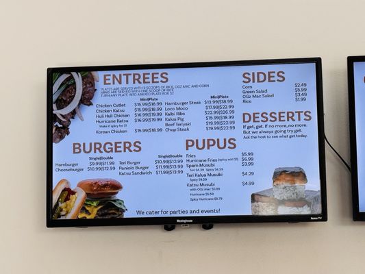 Menu photo 1 Ohana Grindz Wasilla, AK