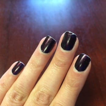 Princess Nails - This is what my manicure looked like after two days. I was visiting out of town so housekeeping wasn't a contributing factor. - Nail Salons Near Me - Flemington, New Jersey