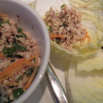 Asian Mint - Larb Kai - Thai Chicken Wrap - Thai Near Me - Dallas, Texas Asian Mint - Larb Kai - Thai Chicken Wrap - Thai Near Me - Dallas, Texas