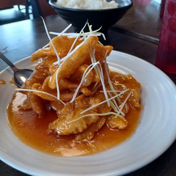Corner 21 Chinese Cuisine - Sweet & sour pork slices. Very crispy, light batter. - Szechuan Near Me - Springfield, Missouri Corner 21 Chinese Cuisine - Sweet & sour pork slices. Very crispy, light batter. - Szechuan Near Me - Springfield, Missouri