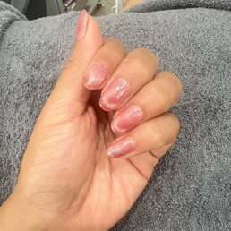 Loved today's cat eye gel mani Loved today's cat eye gel mani