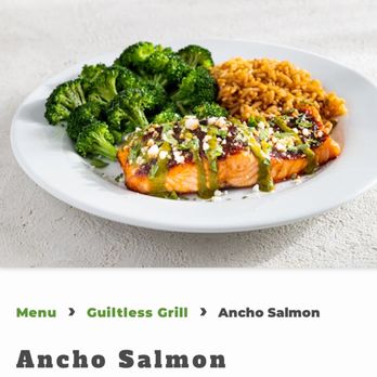 Chili's - Ancho Salmon - American Near Me - Mount Vernon, Illinois