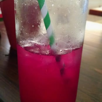 The Spoon Trade - "Prickly in Pink", prickly pear juice, lime, sparkling water - New American Near Me - Grover Beach, California The Spoon Trade - "Prickly in Pink", prickly pear juice, lime, sparkling water - New American Near Me - Grover Beach, California