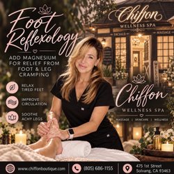 Chiffon Boutique Spa - A magnesium foot massage is just what we all need especially on these days where we're just endlessly on our feet or even sitting in a chair