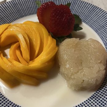 Mae Asian Eatery - Mango sticky rice - Thai Near Me - Cambridge, Massachusetts