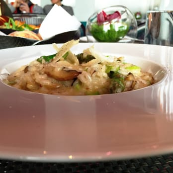 Robert - Mushroom & Asparagus Risotto ($26). - New American Near Me - New York, New York