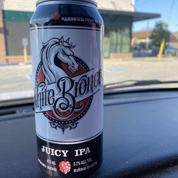 Sandwich Brewing Co - White Bronco. It can trample ! - Breweries Near Me - Windsor, Ontario Sandwich Brewing Co - White Bronco. It can trample ! - Breweries Near Me - Windsor, Ontario