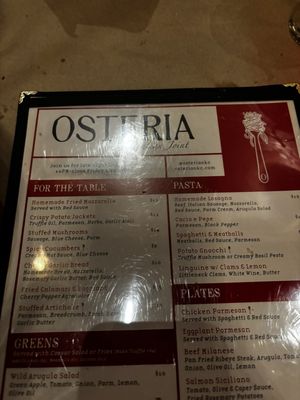 Menu photo 4 Osteria Oklahoma City, OK