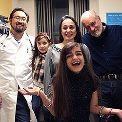 The Mount Sinai Hospital - That's me in the middle a year after my first surgery!