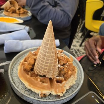 Lux Cafe - Chicken and waffles - Breakfast & Brunch Near Me - New Orleans, Louisiana