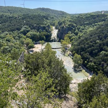 Turner Falls Park - The view from Highway 77. Not from inside the park (because there's really not a view inside the park). - Parks Near Me - Davis, Oklahoma Turner Falls Park - The view from Highway 77. Not from inside the park (because there's really not a view inside the park). - Parks Near Me - Davis, Oklahoma