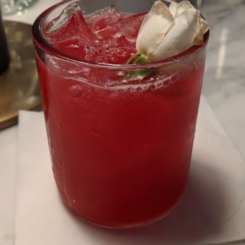 Abernethy's - I don't remember the name of this cocktail but it has vodka and hibiscus and is delicious! - Cocktail Bars Near Me - Los Angeles, California Abernethy's - I don't remember the name of this cocktail but it has vodka and hibiscus and is delicious! - Cocktail Bars Near Me - Los Angeles, California