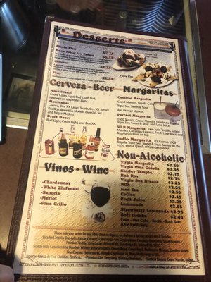 Menu photo 2 El Indio's Portland, OR
