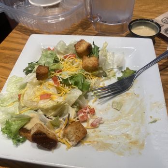 Chili's - House salad with honey mustard dressing. - Bars Near Me - Buffalo, New York Chili's - House salad with honey mustard dressing. - Bars Near Me - Buffalo, New York
