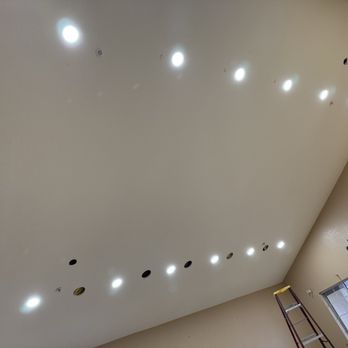 A&D Electric Service - A&D installed ceiling lights in our high ceiling living room area . They were clean , on time and very knowledgeable. - Electricians Near Me A&D Electric Service - A&D installed ceiling lights in our high ceiling living room area . They were clean , on time and very knowledgeable. - Electricians Near Me