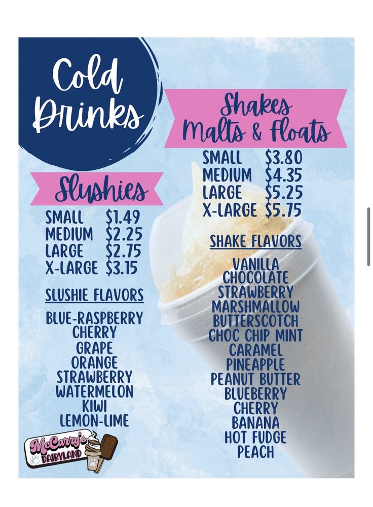 MCCARRY’S DAIRYLAND Updated September 2024 12 Photos & 11 Reviews