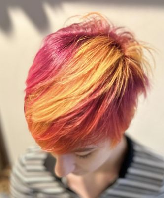 Vivid Color - Let's transform your hair into the Vivid Colors of your dreams!