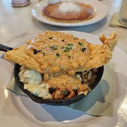 Flounder skillet