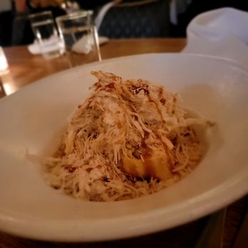 Barbounia - Silan ($14) Date molasses, candied nuts, puffed rice, tahini mousse, shredded halva & spiced milk ice cream. Alright. A bit one note - Greek Near Me - New York, New York