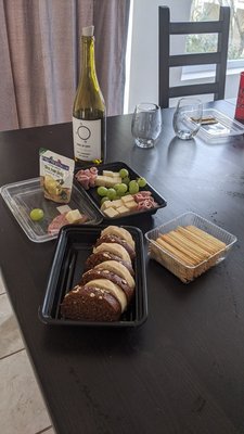 Photo of Three of Cups - Woodinville, WA, US. Mystery dinner with Chef Anne Marie. 3/12/2021. First course.