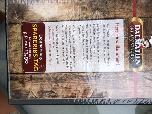 Menu photo 4 Dalmatien Grill Alfeld, NI