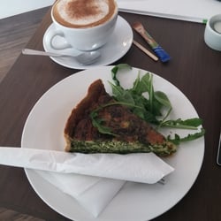 Poczuj miętę - Pyszna kawa i boska tarta ze szpinakiem!