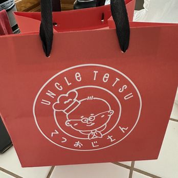 Uncle Tetsu - Cute take-out bag - Desserts Near Me - Torrance, California Uncle Tetsu - Cute take-out bag - Desserts Near Me - Torrance, California