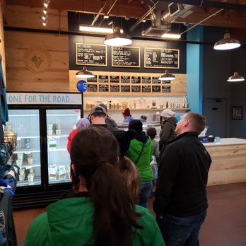 Wild Scoops - Always busy... even when it's snowing. - Desserts Near Me - Anchorage, Alaska