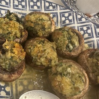 Maggiano's Little Italy - Parmesan Stuffed Mushrooms - Italian Near Me - Costa Mesa, California Maggiano's Little Italy - Parmesan Stuffed Mushrooms - Italian Near Me - Costa Mesa, California