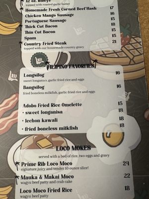 Menu photo 7 Guieb Cafe Wahiawa, HI